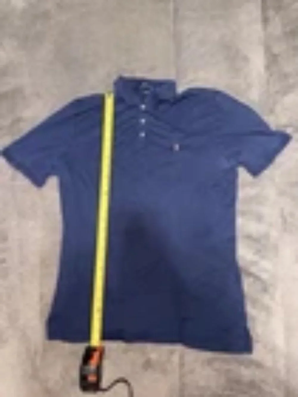Polo Ralph Lauren Polo Shirt Mens Large Navy Cotton Mesh